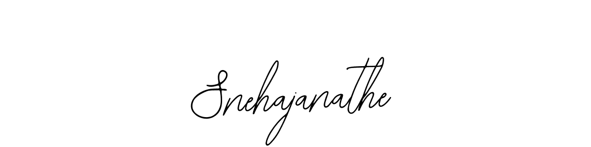 Use a signature maker to create a handwritten signature online. With this signature software, you can design (Bearetta-2O07w) your own signature for name Snehajanathe. Snehajanathe signature style 12 images and pictures png