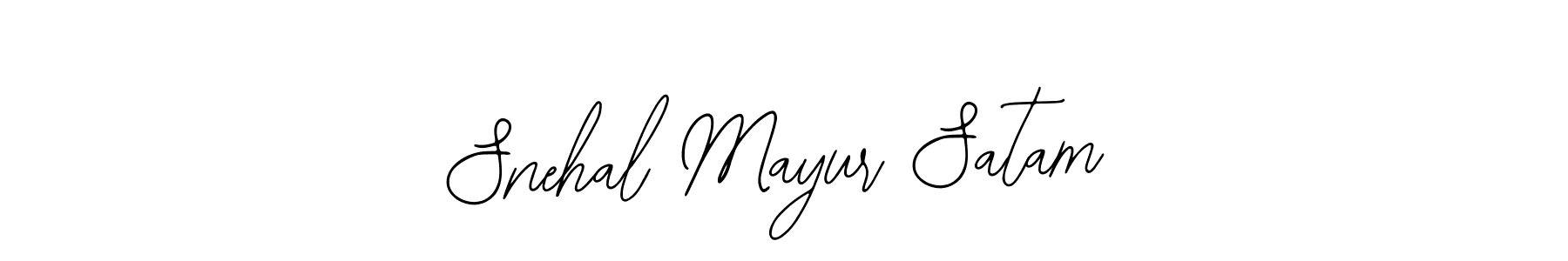 Once you've used our free online signature maker to create your best signature Bearetta-2O07w style, it's time to enjoy all of the benefits that Snehal Mayur Satam name signing documents. Snehal Mayur Satam signature style 12 images and pictures png