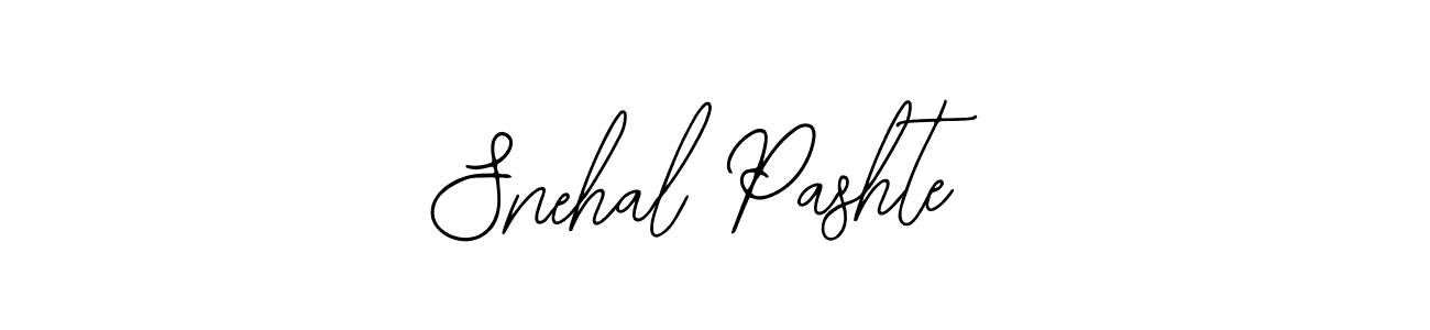 You should practise on your own different ways (Bearetta-2O07w) to write your name (Snehal Pashte) in signature. don't let someone else do it for you. Snehal Pashte signature style 12 images and pictures png