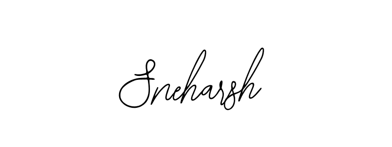 Make a beautiful signature design for name Sneharsh. Use this online signature maker to create a handwritten signature for free. Sneharsh signature style 12 images and pictures png