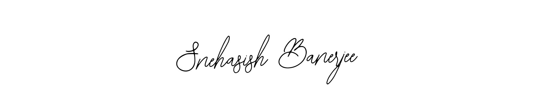 How to make Snehasish Banerjee name signature. Use Bearetta-2O07w style for creating short signs online. This is the latest handwritten sign. Snehasish Banerjee signature style 12 images and pictures png