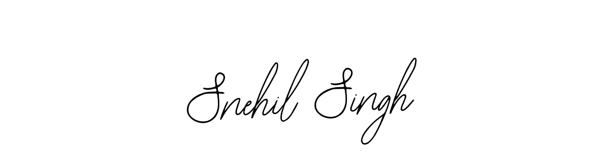 if you are searching for the best signature style for your name Snehil Singh. so please give up your signature search. here we have designed multiple signature styles  using Bearetta-2O07w. Snehil Singh signature style 12 images and pictures png