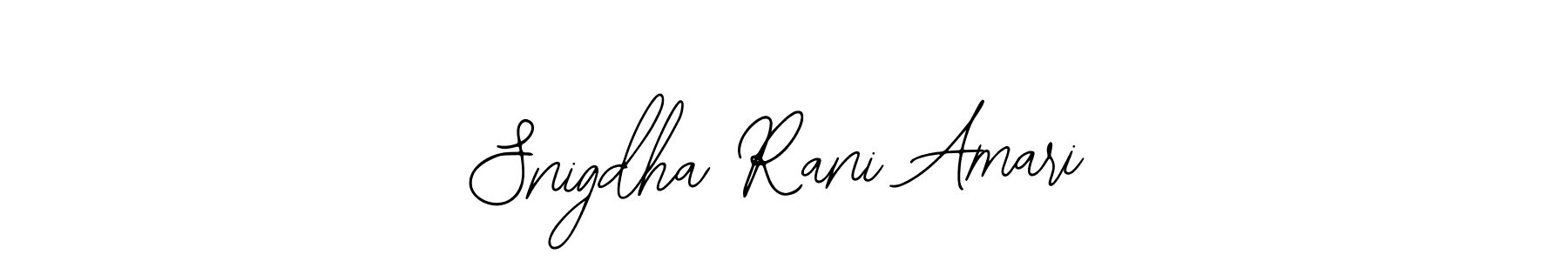 This is the best signature style for the Snigdha Rani Amari name. Also you like these signature font (Bearetta-2O07w). Mix name signature. Snigdha Rani Amari signature style 12 images and pictures png