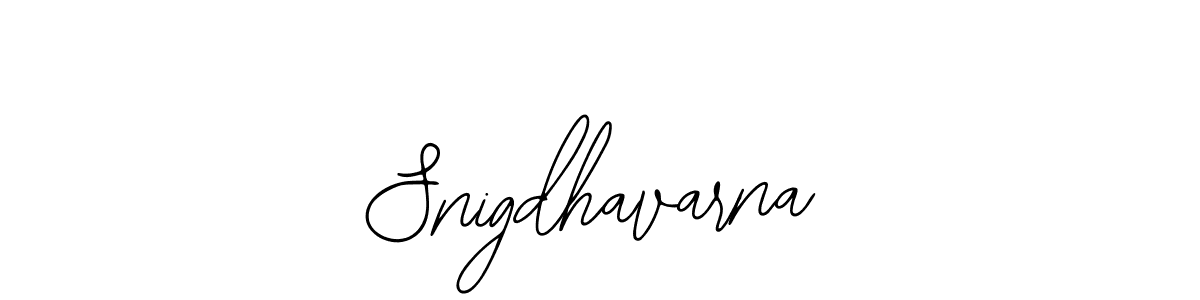 Also You can easily find your signature by using the search form. We will create Snigdhavarna name handwritten signature images for you free of cost using Bearetta-2O07w sign style. Snigdhavarna signature style 12 images and pictures png