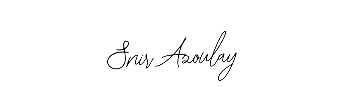 Design your own signature with our free online signature maker. With this signature software, you can create a handwritten (Bearetta-2O07w) signature for name Snir Azoulay. Snir Azoulay signature style 12 images and pictures png
