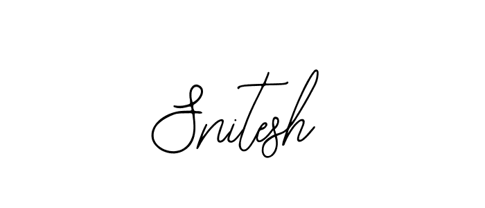 Also we have Snitesh name is the best signature style. Create professional handwritten signature collection using Bearetta-2O07w autograph style. Snitesh signature style 12 images and pictures png