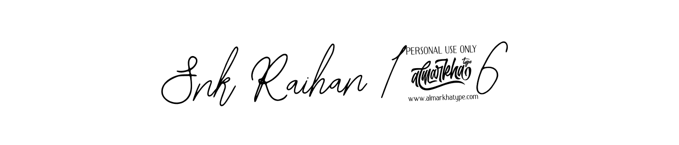 Make a beautiful signature design for name Snk Raihan 126. With this signature (Bearetta-2O07w) style, you can create a handwritten signature for free. Snk Raihan 126 signature style 12 images and pictures png