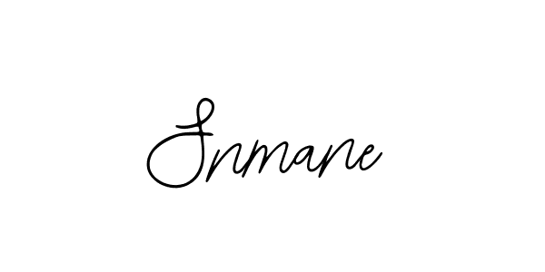 Make a beautiful signature design for name Snmane. With this signature (Bearetta-2O07w) style, you can create a handwritten signature for free. Snmane signature style 12 images and pictures png