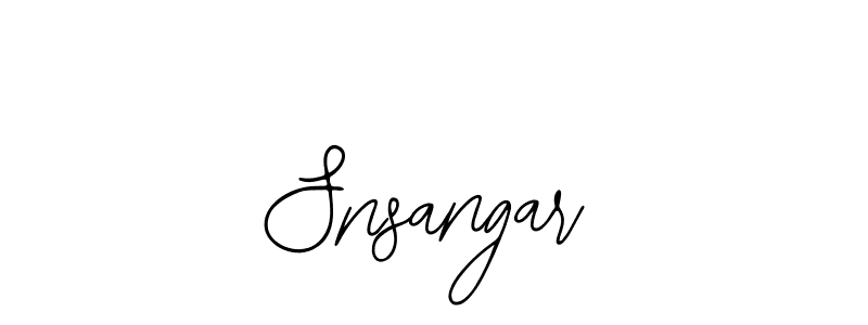 if you are searching for the best signature style for your name Snsangar. so please give up your signature search. here we have designed multiple signature styles  using Bearetta-2O07w. Snsangar signature style 12 images and pictures png