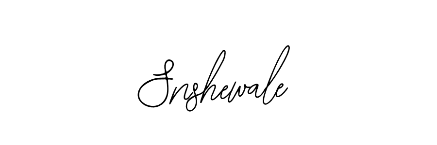 Create a beautiful signature design for name Snshewale. With this signature (Bearetta-2O07w) fonts, you can make a handwritten signature for free. Snshewale signature style 12 images and pictures png