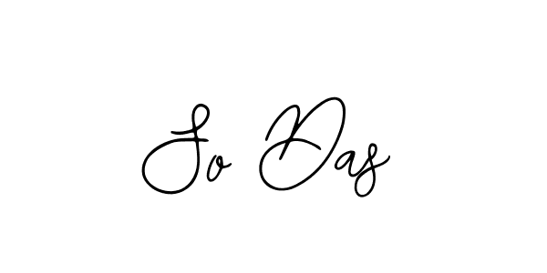 Make a beautiful signature design for name So Das. With this signature (Bearetta-2O07w) style, you can create a handwritten signature for free. So Das signature style 12 images and pictures png