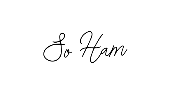 Make a beautiful signature design for name So Ham. With this signature (Bearetta-2O07w) style, you can create a handwritten signature for free. So Ham signature style 12 images and pictures png