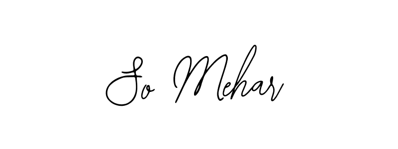 Bearetta-2O07w is a professional signature style that is perfect for those who want to add a touch of class to their signature. It is also a great choice for those who want to make their signature more unique. Get So Mehar name to fancy signature for free. So Mehar signature style 12 images and pictures png