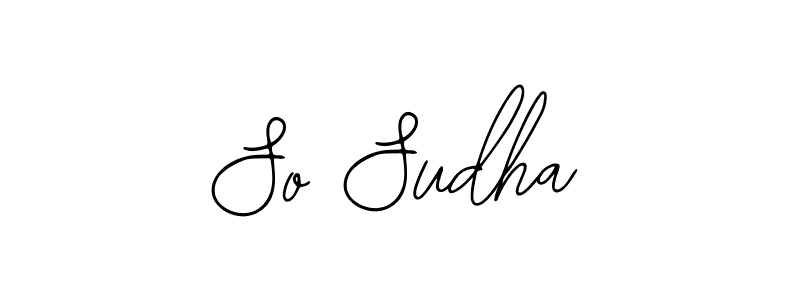 How to Draw So Sudha signature style? Bearetta-2O07w is a latest design signature styles for name So Sudha. So Sudha signature style 12 images and pictures png
