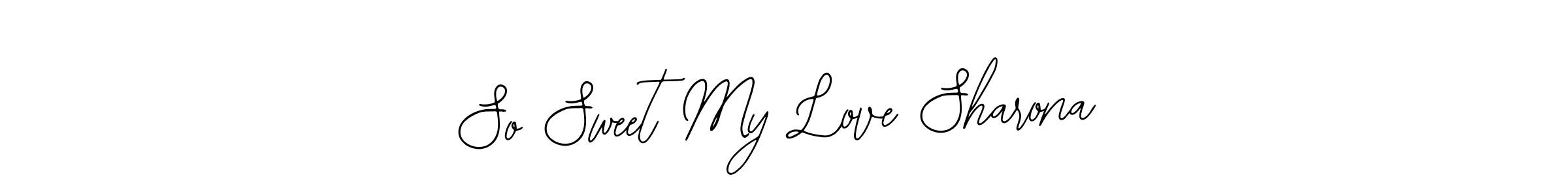 Make a short So Sweet My Love Sharona signature style. Manage your documents anywhere anytime using Bearetta-2O07w. Create and add eSignatures, submit forms, share and send files easily. So Sweet My Love Sharona signature style 12 images and pictures png