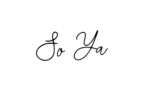See photos of So Ya official signature by Spectra . Check more albums & portfolios. Read reviews & check more about Bearetta-2O07w font. So Ya signature style 12 images and pictures png