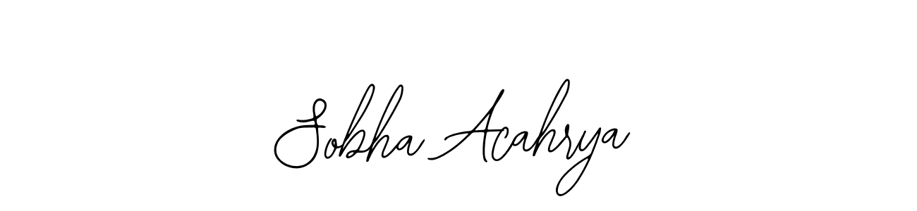 See photos of Sobha Acahrya official signature by Spectra . Check more albums & portfolios. Read reviews & check more about Bearetta-2O07w font. Sobha Acahrya signature style 12 images and pictures png