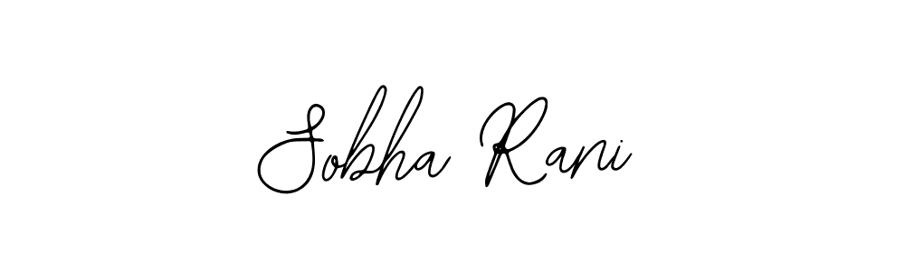 Sobha Rani stylish signature style. Best Handwritten Sign (Bearetta-2O07w) for my name. Handwritten Signature Collection Ideas for my name Sobha Rani. Sobha Rani signature style 12 images and pictures png