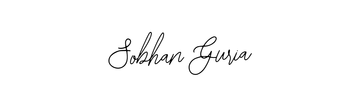 The best way (Bearetta-2O07w) to make a short signature is to pick only two or three words in your name. The name Sobhan Guria include a total of six letters. For converting this name. Sobhan Guria signature style 12 images and pictures png