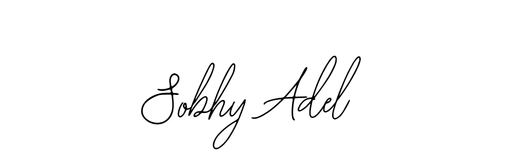 How to make Sobhy Adel name signature. Use Bearetta-2O07w style for creating short signs online. This is the latest handwritten sign. Sobhy Adel signature style 12 images and pictures png