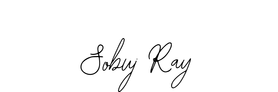 You should practise on your own different ways (Bearetta-2O07w) to write your name (Sobuj Ray) in signature. don't let someone else do it for you. Sobuj Ray signature style 12 images and pictures png