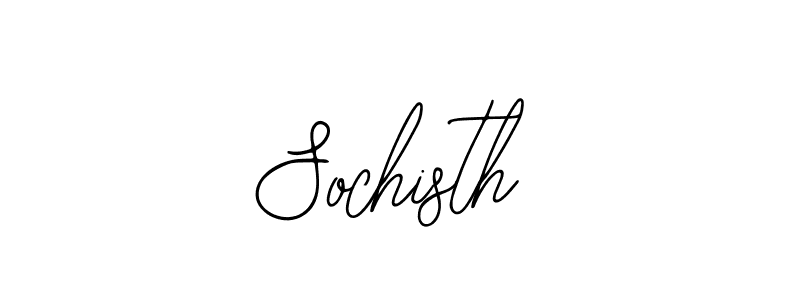 How to make Sochisth name signature. Use Bearetta-2O07w style for creating short signs online. This is the latest handwritten sign. Sochisth signature style 12 images and pictures png