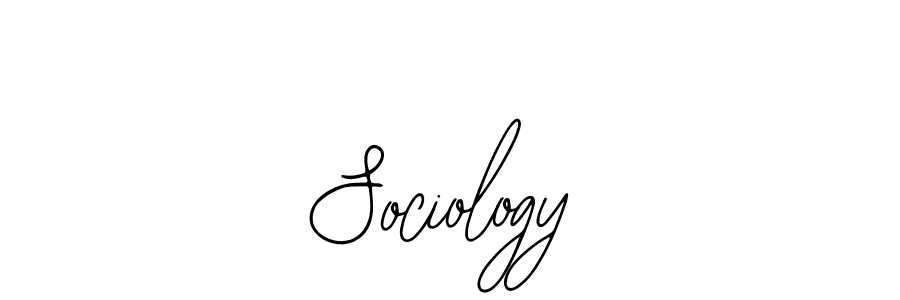 How to make Sociology name signature. Use Bearetta-2O07w style for creating short signs online. This is the latest handwritten sign. Sociology signature style 12 images and pictures png