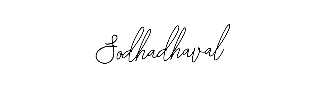 Sodhadhaval stylish signature style. Best Handwritten Sign (Bearetta-2O07w) for my name. Handwritten Signature Collection Ideas for my name Sodhadhaval. Sodhadhaval signature style 12 images and pictures png