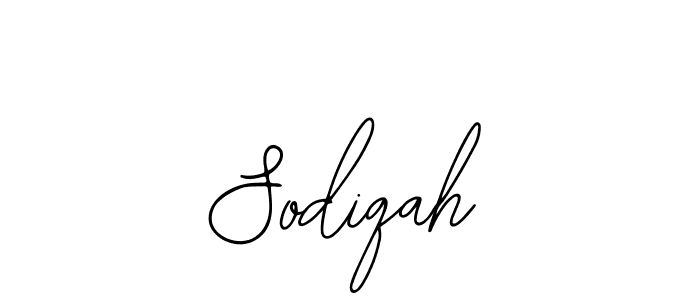 Sodiqah stylish signature style. Best Handwritten Sign (Bearetta-2O07w) for my name. Handwritten Signature Collection Ideas for my name Sodiqah. Sodiqah signature style 12 images and pictures png