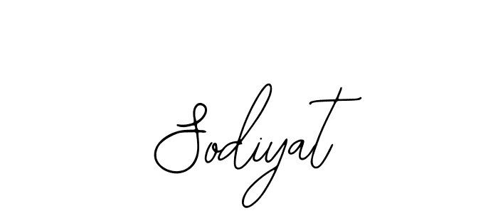 How to make Sodiyat signature? Bearetta-2O07w is a professional autograph style. Create handwritten signature for Sodiyat name. Sodiyat signature style 12 images and pictures png