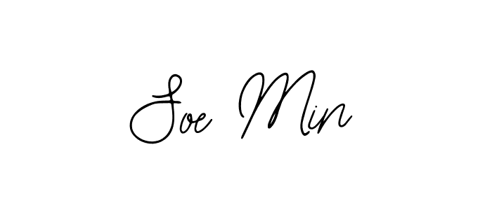 Also You can easily find your signature by using the search form. We will create Soe Min name handwritten signature images for you free of cost using Bearetta-2O07w sign style. Soe Min signature style 12 images and pictures png