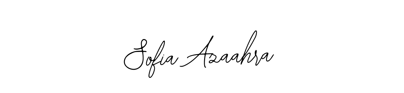 Sofia Azaahra stylish signature style. Best Handwritten Sign (Bearetta-2O07w) for my name. Handwritten Signature Collection Ideas for my name Sofia Azaahra. Sofia Azaahra signature style 12 images and pictures png