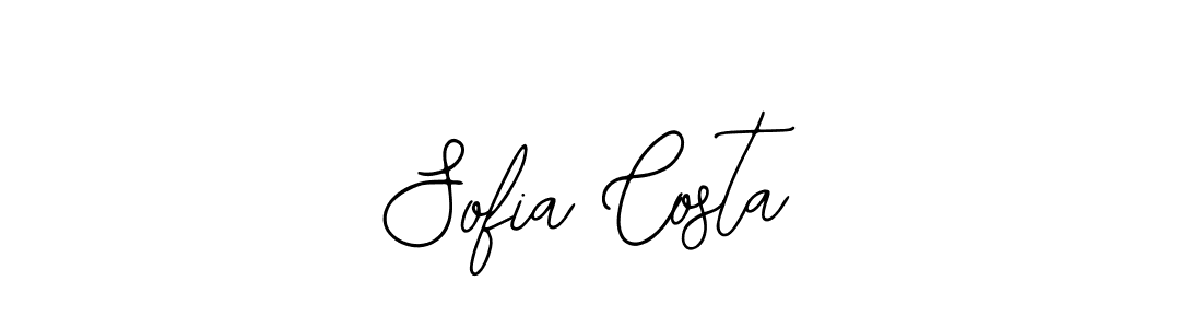 Design your own signature with our free online signature maker. With this signature software, you can create a handwritten (Bearetta-2O07w) signature for name Sofia Costa. Sofia Costa signature style 12 images and pictures png