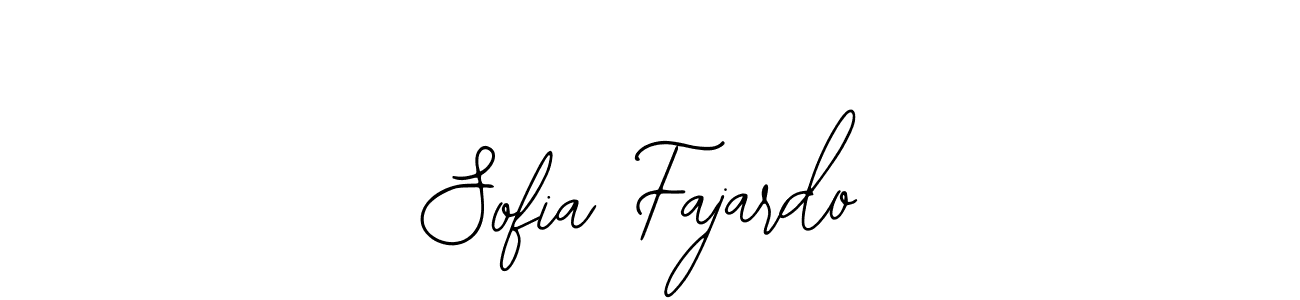 How to make Sofia Fajardo signature? Bearetta-2O07w is a professional autograph style. Create handwritten signature for Sofia Fajardo name. Sofia Fajardo signature style 12 images and pictures png