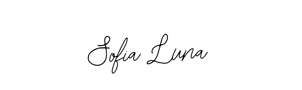 Also we have Sofia Luna name is the best signature style. Create professional handwritten signature collection using Bearetta-2O07w autograph style. Sofia Luna signature style 12 images and pictures png