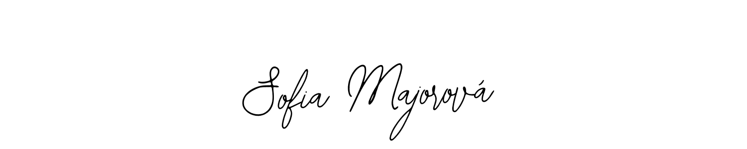 How to make Sofia Majorová signature? Bearetta-2O07w is a professional autograph style. Create handwritten signature for Sofia Majorová name. Sofia Majorová signature style 12 images and pictures png