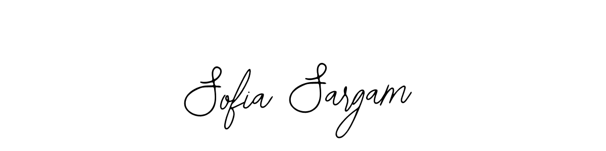 Similarly Bearetta-2O07w is the best handwritten signature design. Signature creator online .You can use it as an online autograph creator for name Sofia Sargam. Sofia Sargam signature style 12 images and pictures png