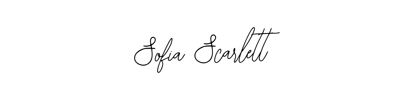 Also You can easily find your signature by using the search form. We will create Sofia Scarlett name handwritten signature images for you free of cost using Bearetta-2O07w sign style. Sofia Scarlett signature style 12 images and pictures png