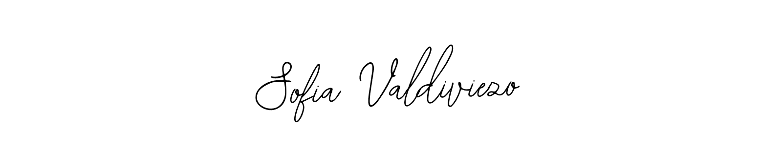 How to make Sofia Valdiviezo name signature. Use Bearetta-2O07w style for creating short signs online. This is the latest handwritten sign. Sofia Valdiviezo signature style 12 images and pictures png