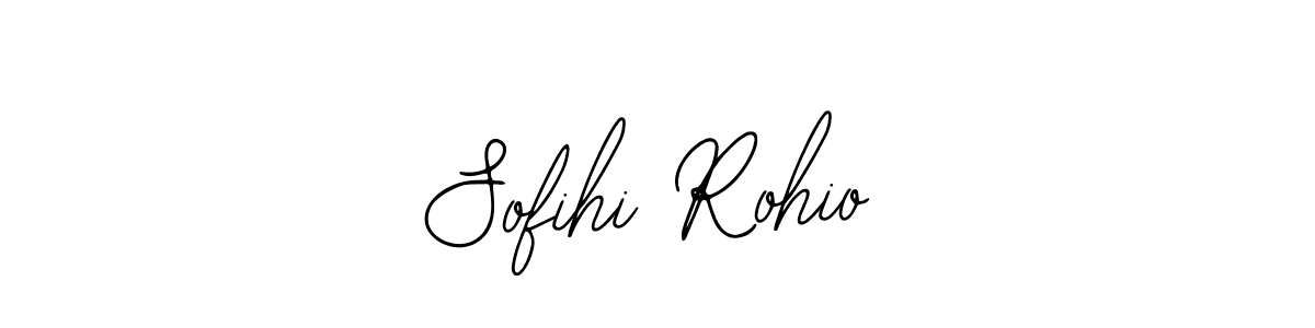 Use a signature maker to create a handwritten signature online. With this signature software, you can design (Bearetta-2O07w) your own signature for name Sofihi Rohio. Sofihi Rohio signature style 12 images and pictures png