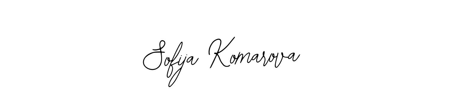 Make a beautiful signature design for name Sofija Komarova. Use this online signature maker to create a handwritten signature for free. Sofija Komarova signature style 12 images and pictures png