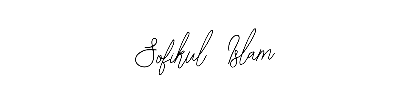 Design your own signature with our free online signature maker. With this signature software, you can create a handwritten (Bearetta-2O07w) signature for name Sofikul  Islam. Sofikul  Islam signature style 12 images and pictures png