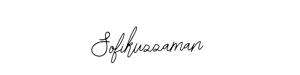 How to make Sofikuzzaman name signature. Use Bearetta-2O07w style for creating short signs online. This is the latest handwritten sign. Sofikuzzaman signature style 12 images and pictures png