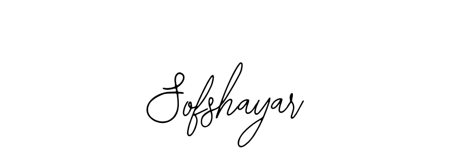 How to Draw Sofshayar signature style? Bearetta-2O07w is a latest design signature styles for name Sofshayar. Sofshayar signature style 12 images and pictures png