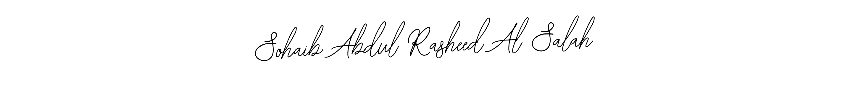 Create a beautiful signature design for name Sohaib Abdul Rasheed Al Salah. With this signature (Bearetta-2O07w) fonts, you can make a handwritten signature for free. Sohaib Abdul Rasheed Al Salah signature style 12 images and pictures png