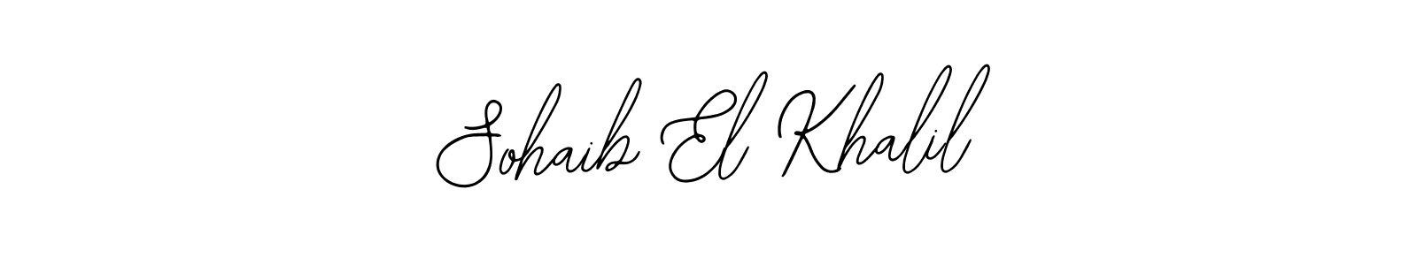 Best and Professional Signature Style for Sohaib El Khalil. Bearetta-2O07w Best Signature Style Collection. Sohaib El Khalil signature style 12 images and pictures png