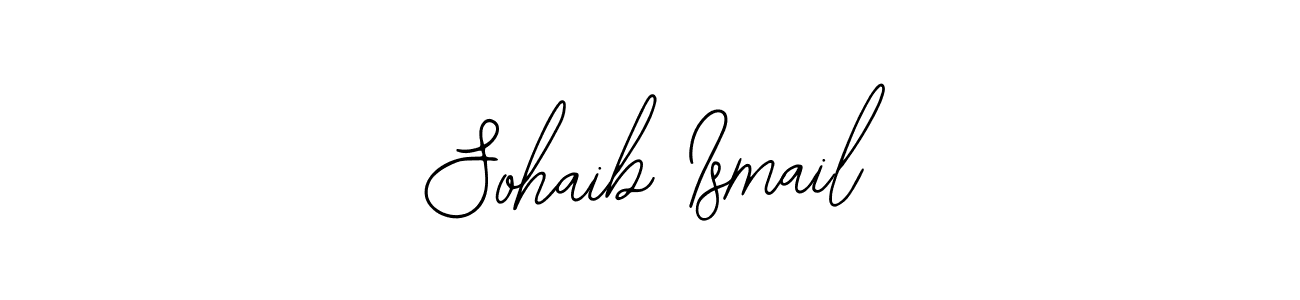 Create a beautiful signature design for name Sohaib Ismail. With this signature (Bearetta-2O07w) fonts, you can make a handwritten signature for free. Sohaib Ismail signature style 12 images and pictures png