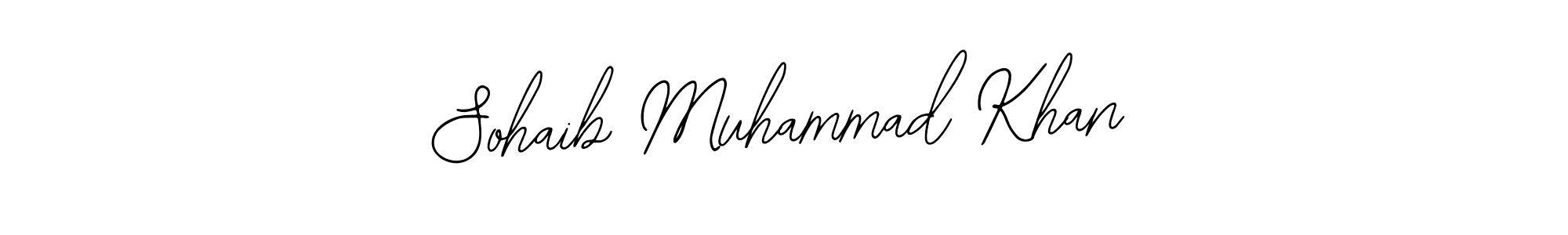 Similarly Bearetta-2O07w is the best handwritten signature design. Signature creator online .You can use it as an online autograph creator for name Sohaib Muhammad Khan. Sohaib Muhammad Khan signature style 12 images and pictures png