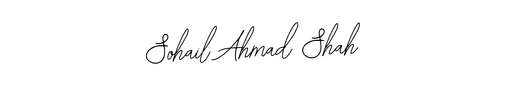 Use a signature maker to create a handwritten signature online. With this signature software, you can design (Bearetta-2O07w) your own signature for name Sohail Ahmad Shah. Sohail Ahmad Shah signature style 12 images and pictures png