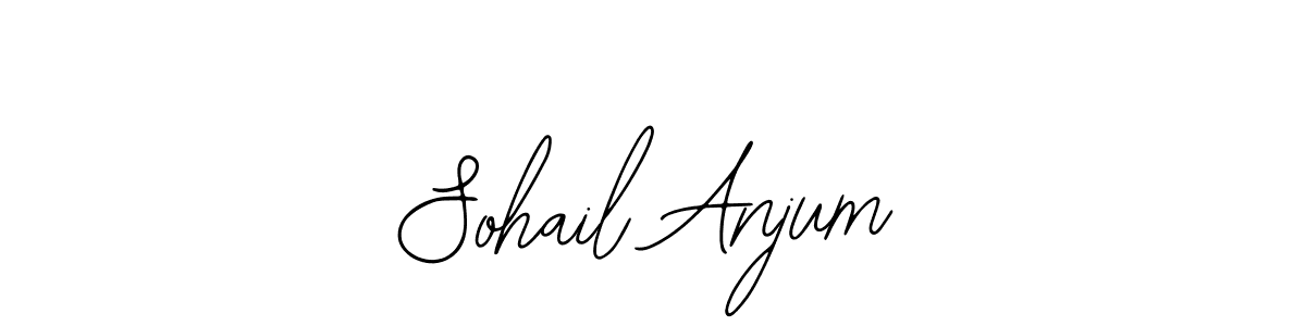 Sohail Anjum stylish signature style. Best Handwritten Sign (Bearetta-2O07w) for my name. Handwritten Signature Collection Ideas for my name Sohail Anjum. Sohail Anjum signature style 12 images and pictures png